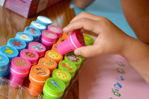 Pieczątka dekoracyjna S`COOL SET EMOTIONY ( 26sztuk ) 009560 LEVIATAN