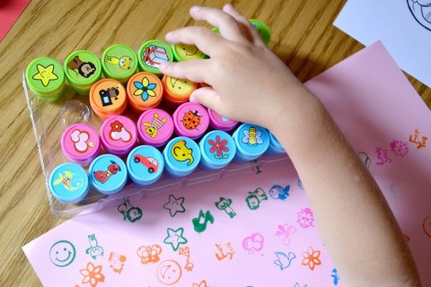 Pieczątka dekoracyjna S`COOL SET EMOTIONY ( 26sztuk ) 009560 LEVIATAN