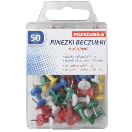 Pinezki beczułki 7mm ( 50 szt) MB12K50