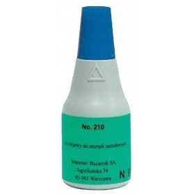 Tusz NORIS 210 metal 25ml czerwony do stempli metalowych NO210CE