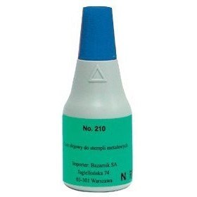 Tusz NORIS 210 metal czarny 25ml do stempli metalowych NO210CA