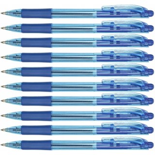 Długopis pstrykany WOW BK417 niebieski (10sztuk) PENTEL