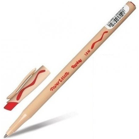 Długopis wymazywalny REPLAY (M) czerwony PAPER MATE S0190804