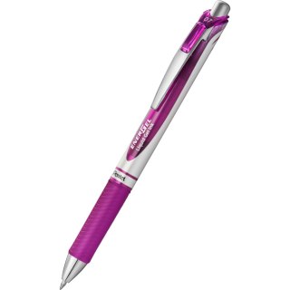 Pióro kulkowe PENTEL ENERGEL 0,7mm BL77-V4X magenta