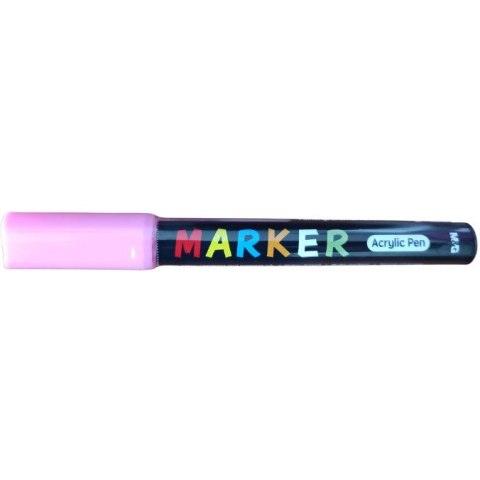 Marker akrylowy 1-2mm różowy MG APL210-20