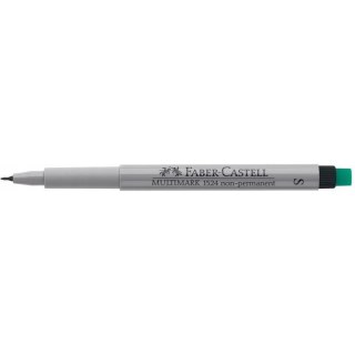 Marker nopermanent OHP czarny S 0,4mm 152499 FABER CASTELL