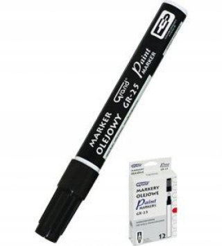 Marker olejowy GR-25 czarny GRAND