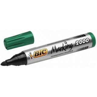 Marker permanentny 2000 zielony BIC ECO okrągła końcówka 8209123