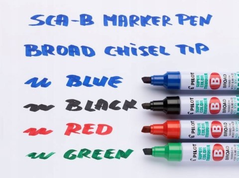 Marker permanentny PILOT SCA-B zielony PISC-B G