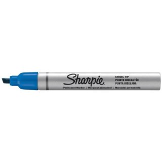 Marker permanentny SHARPIE ścięty niebieski S0945780