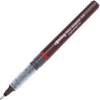 Cienkopis kreślarski TIKKY GRAPHIC 0.5mm bordo ROTRING S0814770/1904756