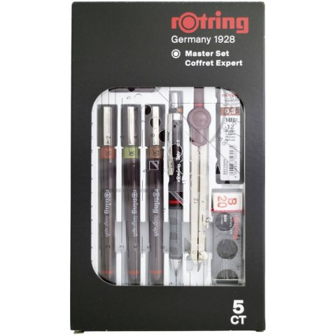 Komplet isograph ROTRING MASTER 0,1/0,3/0,5 S0699420