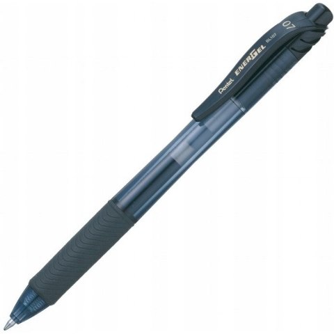 Pióro kulkowe PENTEL BL107 0.7mm czarne z tuszem żelowym