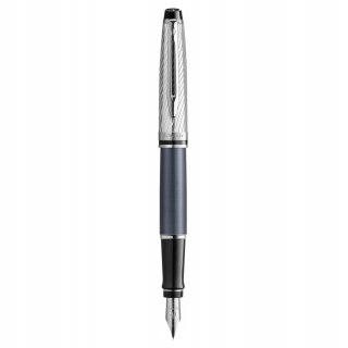 Pióro wieczne Expert Deluxe Metalic grafitowy F CT 2187688 WATERMAN