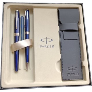 Kpl.SONET 131 BLUE OCEAN pióro wieczne + długopis + etui S074883 PARKER