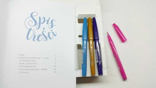 Zestaw SES15C+DARK+LEKCJA LETTERINGU SES15C-PSCY-L PENTEL