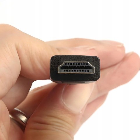 Adapter HDMI -> VGA czarny RETOO E275