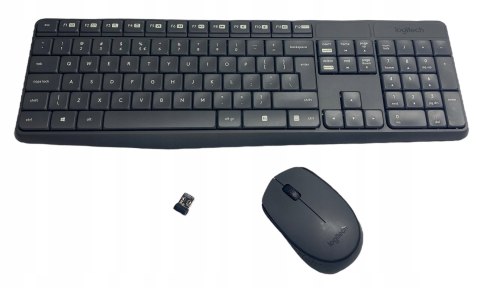 Klawiatura + mysz bezprzewodowa LOGITECH MK235 Wireless RF 920-007931