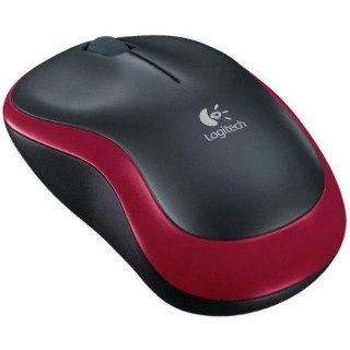 Mysz bezprzewodowa LOGITECH optyczna M185 czerwona 910-002240