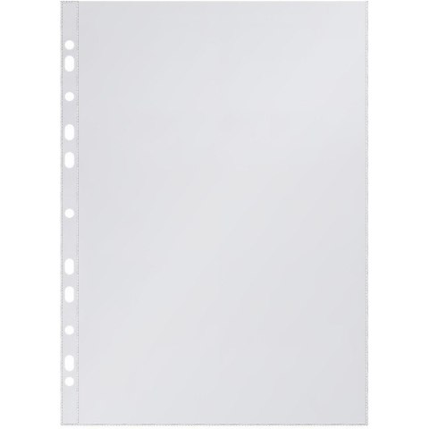 Ofertówki "U" wpinane do segregatora A4 150mic 25 sztuk OF-37 BIURFOL