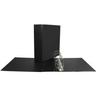 Segregator na dokumenty PANORAMA A4 4 ringi 85mm D65 czarny SE-50-01 BIURFOL