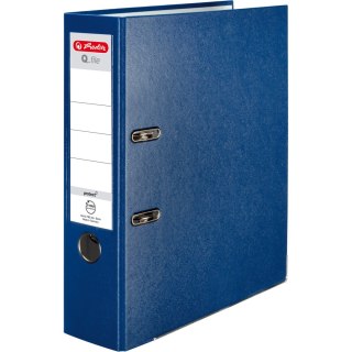 Segregator A4.8cm PP niebieski Q FILE 0011167418 HERLITZ