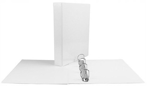 Segregator na dokumenty PANORAMA A4 4 ringi 35mm D25 biały SE-45-10 BIURFOL