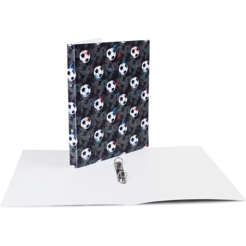 Segregator na dokumenty A4 PP 2 ringi 20mm wzór Piłka SEN-A4-02 BIURFOL