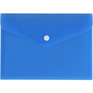 Teczka kopertowa na dokumenty A5 satyna PP niebieska TKS-02-13 BIURFOL