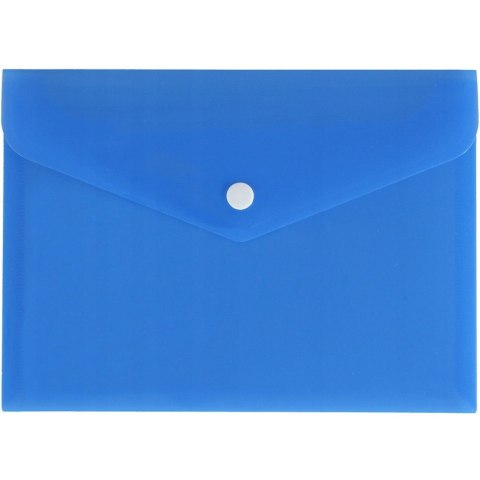Teczka kopertowa na dokumenty A5 satyna PP niebieska TKS-02-13 BIURFOL