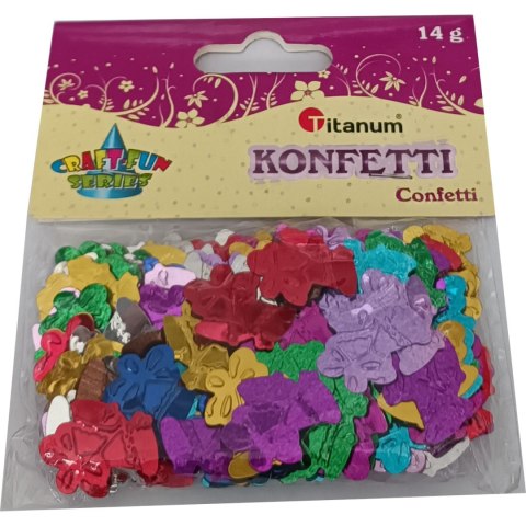 Konfetti dzwonki 14g 284858 mix kol. TITANUM