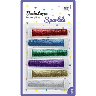 Brokat sypki do dekoracji 6x7g SPARK INTERDRUK