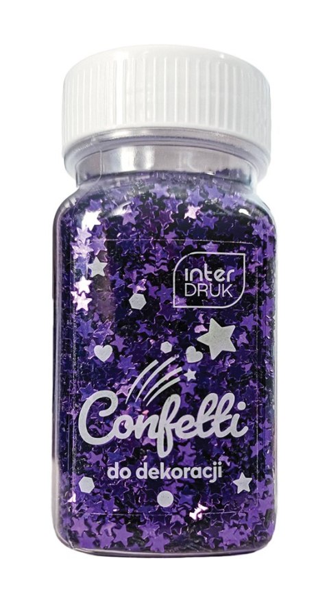 Confetti do dekoracji 30g UNICORN 12szt. INTERDRUK