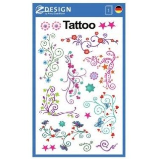 Naklejki tatuaże dla dzieci ORNAMENTY 56749 Z-DESIGN KIDS TATTOO AVERY ZWECKFORM