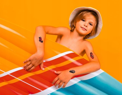 Naklejki tatuaże dla dzieci WYŚCIGÓWKI 56764 Z-DESIGN KIDS TATTOO AVERY ZWECKFORM