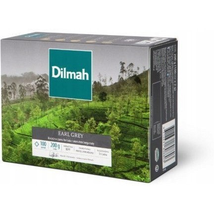 Herbata DILMAH (100szt x2g) czarna EARL GREY