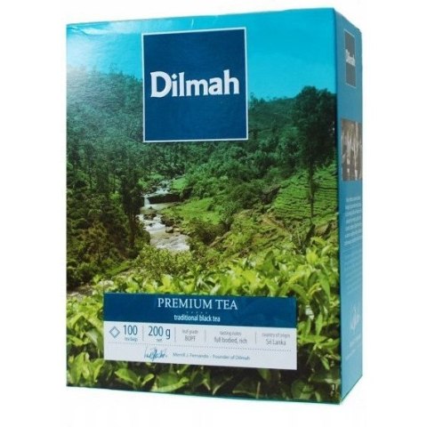 Herbata DILMAH PREMIUM TEA 100szt x2g RG100P PURE CEYLON czarna