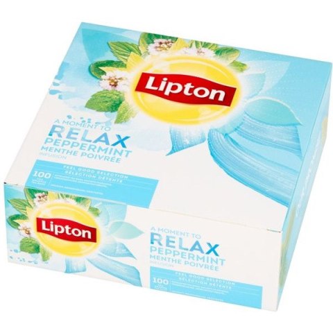 Herbata LIPTON CLASSIC ziołowa MIĘTA 100 saszetek