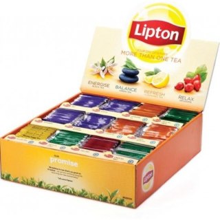 Herbata LIPTON Variety Pack - 12 smaków x 15 kopert fol. czarna