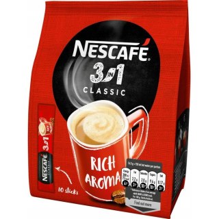 Kawa rozpuszczalna NESCAFE 3in1 CLASSIC Bag (10x16,5g)