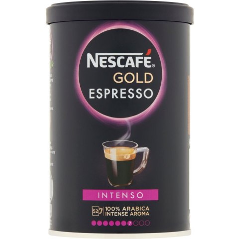 Kawa rozpuszczalna NESCAFE ESPRESSO Intenso puszka 95g 100% Arabica