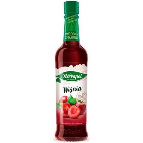 Syrop HERBAPOL Owocowa Spiżarnia wiśnia 420ml