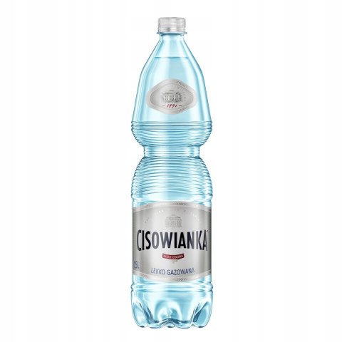 Woda mineralna CISOWIANKA 1.5L (6szt) lekko gazowana