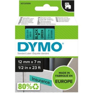 Taśma czarny /zielony 12mm/7m 5045019 DYMO S0720590