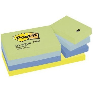 Blocz.38x51 p.MARZYCIE.653MTDR 12szt.POST-IT 3M FT510283508