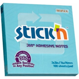 Bloczek STICK`N 76x76mm 360stopni niebieski 21553