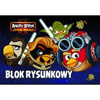 Blok rysunkowy A4 20k ANGRY BIRDS STAR WARS UNIPAP 0411