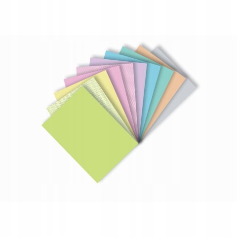 Blok wycinanka A4 10k 100g PASTEL HA 3710 2030-PA10 HAPPY COLOR