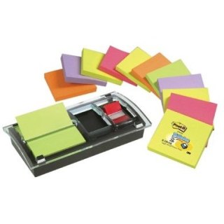 Podajnik MILLENIUM COMBI z-notes 12 bloczków+ zakładki ( DS100-VP) 510102336 POST-IT 3M