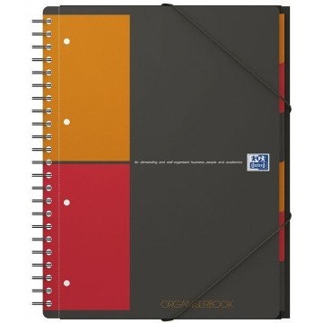 Kołonotatnik A4+ 80k kratka OXFORD Organiserbook International 100102777